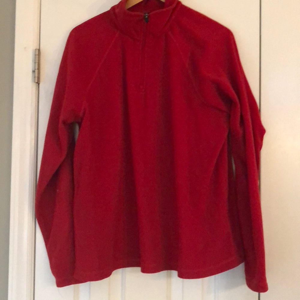 Red Lands End Men’s Fleece